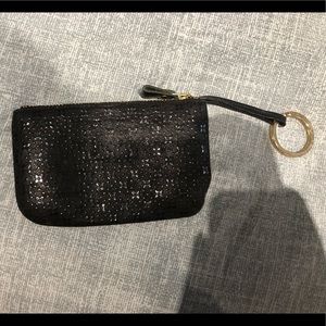 Mini wallet pouch with strong key holder